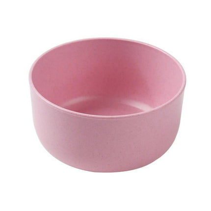 4pcs Healthy Wheat Straw Bowls Rice Bowls Soup Bowls Dining Bowls