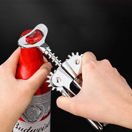 3PCS Wine Bottle Opener Corkscrew Set Kitchen Bar Tools for Easy Opening