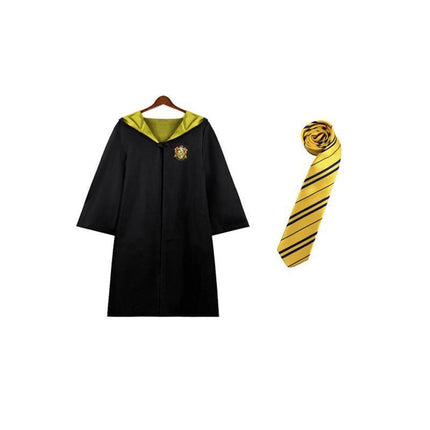 AU Harry Potter Gryffindor Ravenclaw Slytherin Robe Cloak Tie Costume Wand Scarf - Aimall