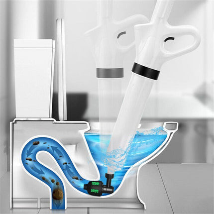 High Pressure Toilet Pipe Sewer Dredge Tool Pneumatic Suction Floor Drain Tool