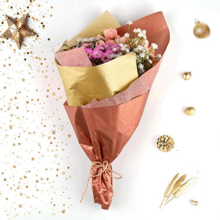 100pcs Holiday Gift Wrapping Paper Roll Christmas Wrapping Paper for Presents