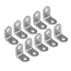 10pcs 90-degree L Type Angle Brackets Right Angle Fixed Support Furniture Connector