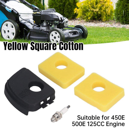Yellow Square Cotton Lawn Mower Accessories Replacement Parts for Efficient
