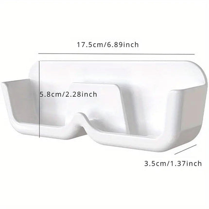 6pcs Eyeglass Organizer Wall Mounted Storage Rack Display Shelf Case Holder