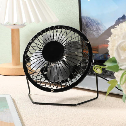USB Powered Portable Mini Desk Fans Quiet Small Personal Table Cooler Fan