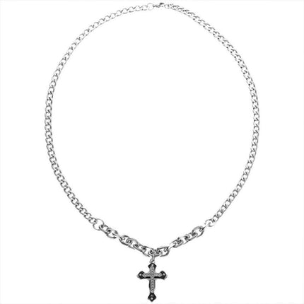 Hip Hop Cross Necklaces Men Women Punk Style Fashion Jewellery Chain