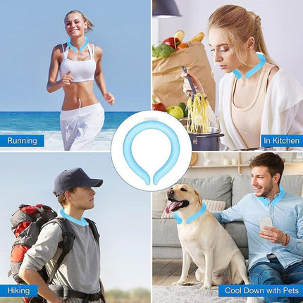 Cooling Ring Summer Supplies Cool Neck Collar Outdoor Sports Cool Ice Neckband