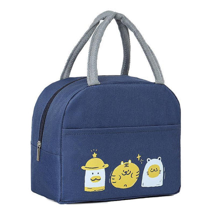 Cartoon Bento Bag Little Yellow Duck Lunch Bag Storage Insulation Bag - Aimall