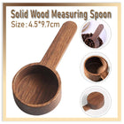 Black Walnut Measuring Bean Spoon Solid Wood Gram Coffee Milk Powder Gram Weight