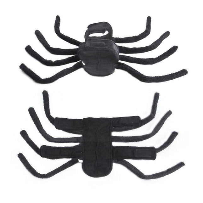 Pet Spooky Big Spider Halloween Costume Dress Up for Dogs Cats and Small Pets