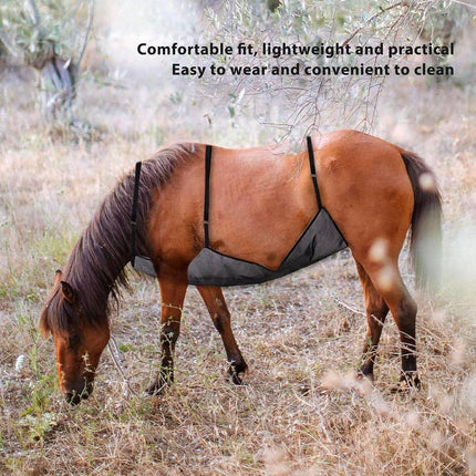 Horse Belly Cover Fly Mosquito Protection Anti Scratch Guard Netting Bag