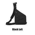 Waterproof Bag Personal Anti Theft Shoulder Man Pocket Portable Chest Travel Black - Aimall