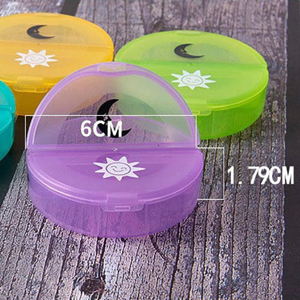 7 Day Weekly Case Dispenser Medicine Tablet Organizer Storage Container Pill Box - Aimall