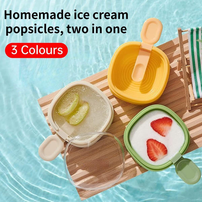 Reusable Ice Cream Mold Making Popsicles at Home Easy DIY Kitchen Tool