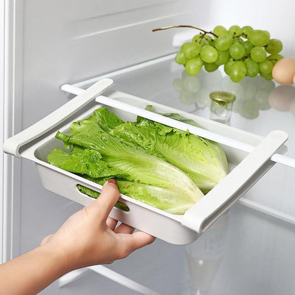 3pcs Pull Out Egg Drawer Organizer for Refrigerator Home Storage Tray Kitchen