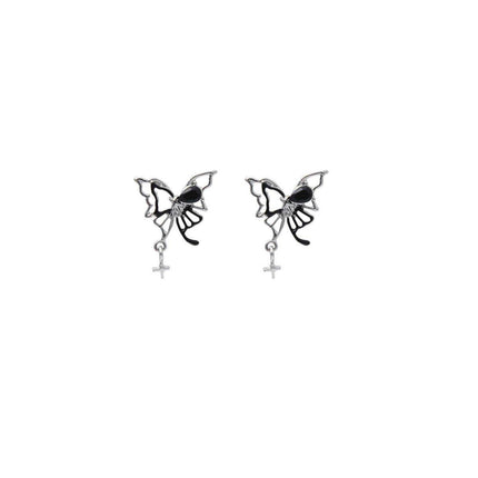 Stylish Hollow Butterfly Earrings for Women Lightweight Fashion Jewelry Elegant