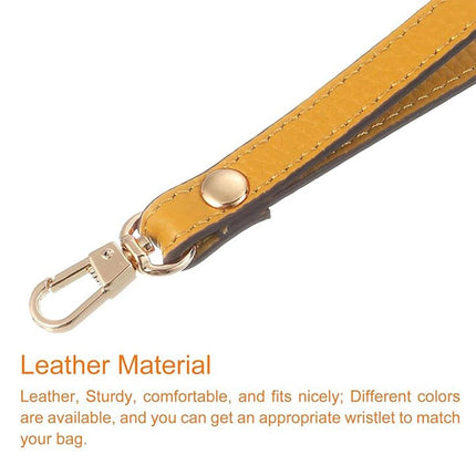 Adjustable Leather Replacement Wrist Strap for Wallets Handbags and Clutches
