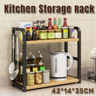 Kitchen Storage Rack Multi-Layer Household Seasoning Storage Metal