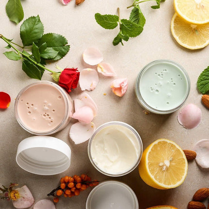 10pcs Transparent Wide Mouth Bottle Silver Lid Cream Dispenser Skincare Jars