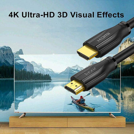 Jasoz HDMI Cable 4K 1M 1080p 3D High Speed V2.0 w/Ethernet 24AWG SE1 - Aimall