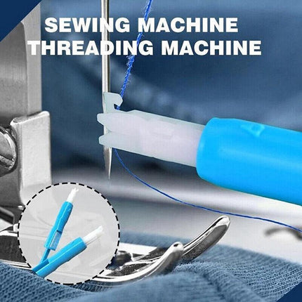 3x Automatic Needle Threader -Insertion Handle Tools Sewing Machine - Aimall