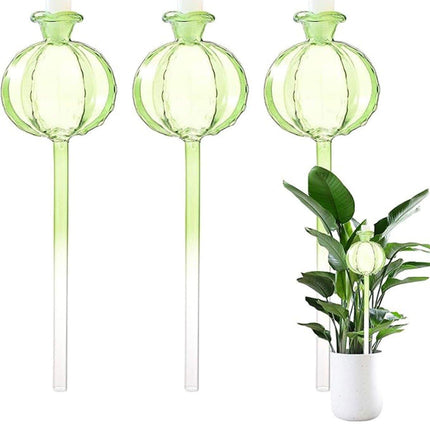 2PCS Automatic Glass Watering Cactus Plant Flower Self Drip Irrigation Tool