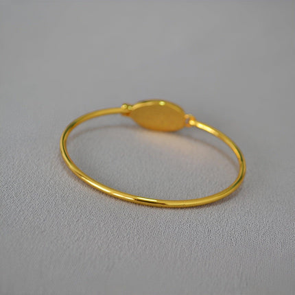 Simple White Colourful Openable Thin Bracelet Women Fashion Jewelry Accessory