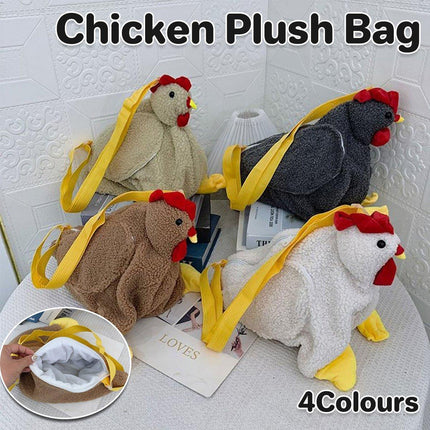 Womens Cute Plush Shoulder Bag Creative Crossbody Girls Messenger Bag