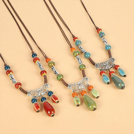 Ethnic Style Tibetan Forehead Chain Ancient Style Headwear Fashion Accessories