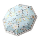Floral Automatic Folding 3 Fold Umbrella Auto Open Close Travel Windproof Anti-UV