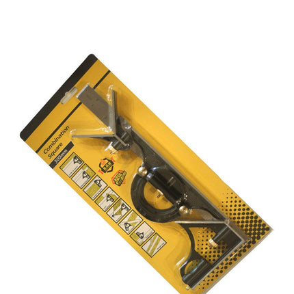 300MM Multifunctional Angle Ruler with 180 Degree Protractor Level Woodworking Tool