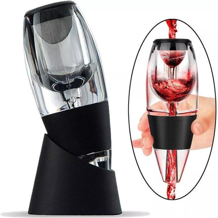 New Magic Decanter Essential Red Wine Aerator Sediment Filter - Aimall