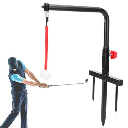 Golf Swing Training Aid Professional Indoor Outdoor Practice Tool for Beginners