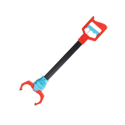 2PCS Large Five-Claw Mechanical Arm Garbage Grabber Red Reacher Tool Clamp
