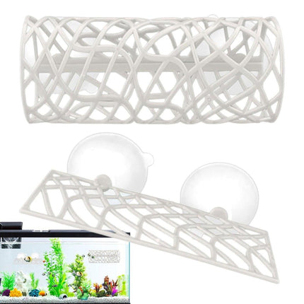 Aquarium Fish Resting Tunnel Hiding House for Betta Shrimp Small Fish Tank Decor