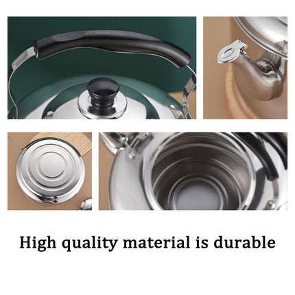 Large Capacity Stainless Steel Kettle for Home Restaurant Induction Cooker Safe