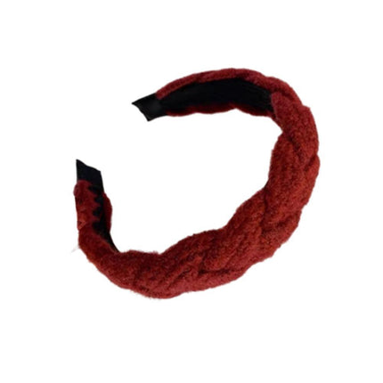 Women Ladies Twist Braid Hairband Wide Hairband Hoop Accessories Head Band Party - Aimall