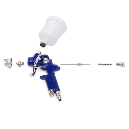 HVLP Gravity Feed Spray Tool Automotive Paint Sprayer Kit Nozzle Set