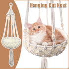 Macrame Cat Hammock Boho Style Kitty Hanging Swing Bed Pet Sleeping Bed Cat
