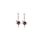 Four Star Stud Earrings for Women Stylish Sweet Cute Jewelry Fashion Accessories