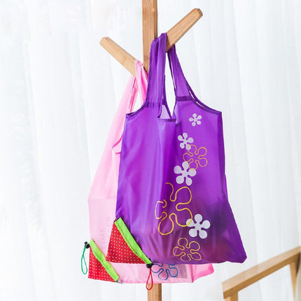 5PCS Reusable Foldable Portable Shopping Grocery Storage Tote Bag