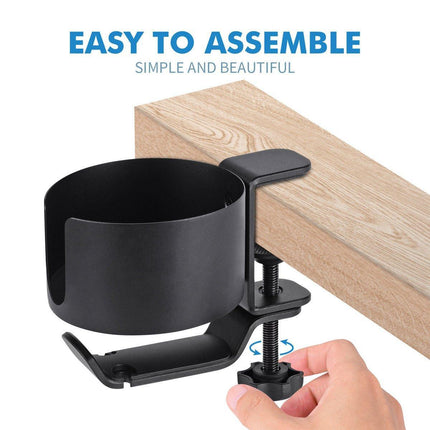 360-degree Rotating Metal Earphone Holder Desk Cup Storage Rack Headphone Stand