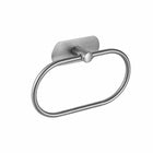 Stainless Steel Oval Hand Towel Ring Rack Rail Holder Wall Mounted Bathroom Tool