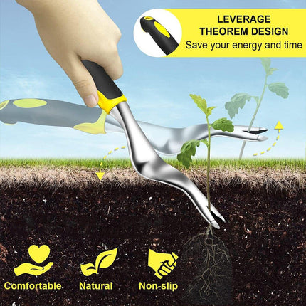 Garden Weeder Tools Set for Weed Removal Hand Tools for Lawn and Yard Care