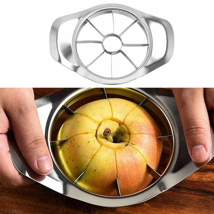 1/2PCS Apple Corer Slicer Peeler Stainless Steel Fruit Cutter Divider Home Tool