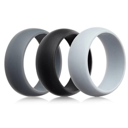 Silicone Rubber Ring Bands 3PCS - Aimall