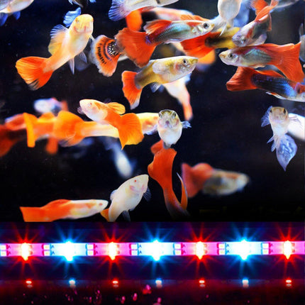 Aquarium Fish Tank Light LED Waterproof Full Spectrum Aqua Lamp RGB