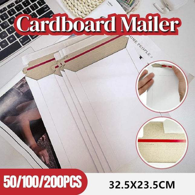 32.5X23.5CM Card Mailer 01 160 x 240mm 300GSM Envelope Tough Bag Replacement - Aimall