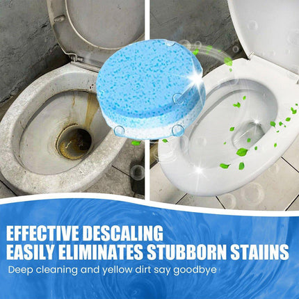 16/32pcs Effervescent Toilet Cleaning Tablets Descaling Deodorizing Odor Free