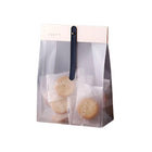 50pcs Transparent Snack Bags Biscuit Candy Bags Resealable Food Packaging